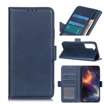 Protective Wallet Stand Magnetic Closure Leather Phone Shell for Samsung Galaxy S21+ 5G