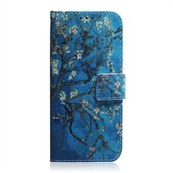 Pattern Printing PU Leather Wallet Stand Protection Casing for Samsung Galaxy S21+ 5G