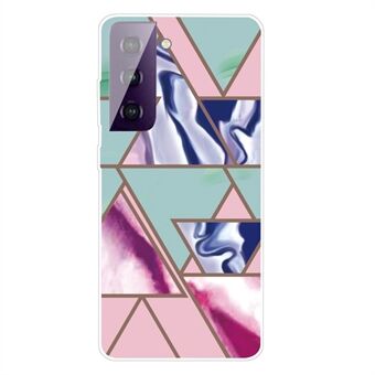 Marble Pattern Drop-proof TPU Phone Case for Samsung Galaxy S21+ 5G