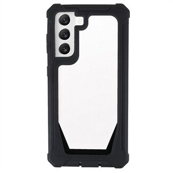 For Samsung Galaxy S21+ 5G Detachable 2-in-1 Case TPU Frame + Acrylic Clear Back Hybrid Anti-drop Phone Cover