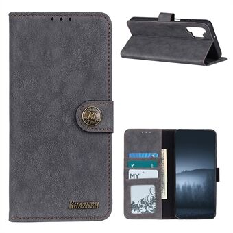 KHAZNEH for Samsung Galaxy A32 5G Vintage Style Stand Wallet Leather Protector Case