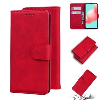 Wallet Stand Plain Leather Phone Case for Samsung Galaxy A32 5G