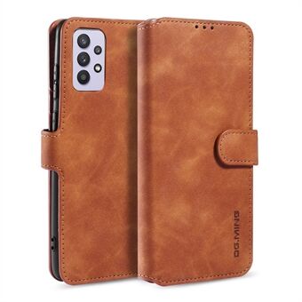 DG.MING Retro Style Leather Wallet Stand Cover for Samsung Galaxy A32 5G Case