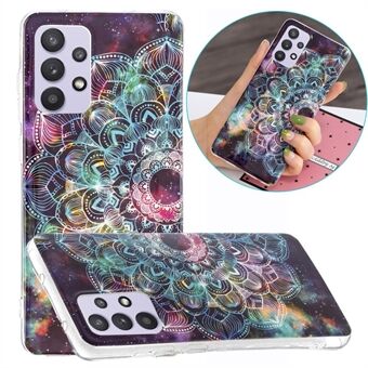 Luminous Night Glow Design Pattern IMD Soft TPU Protector Phone Cover for Samsung Galaxy A32 5G