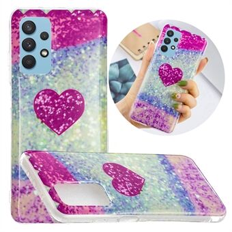 Anti-Drop Stylish IMD Marble Pattern Printing TPU Back Cover for Samsung Galaxy A32 5G/M32 5G