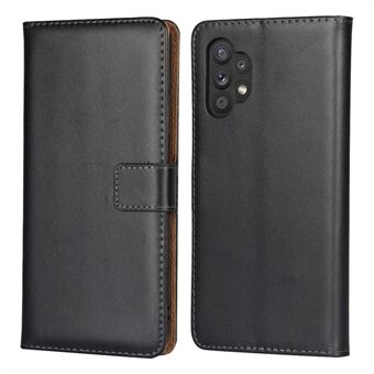 Genuine Leather Magnetic Flip Case Cover for Samsung Galaxy A32 5G