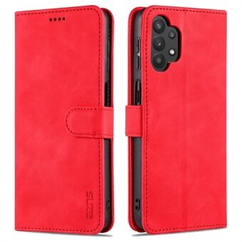 AZNS PU Leather Shock-absorption Phone Case Shell with Wallet Stand for Samsung Galaxy A32 5G/M32 5G