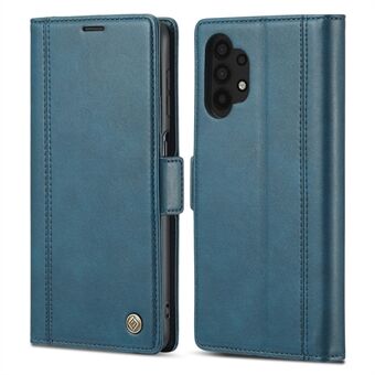 LC.IMEEKE Well-Protected PU Leather Phone Wallet Stand Case Shell for Samsung Galaxy A32 5G/M32 5G (EU Version)