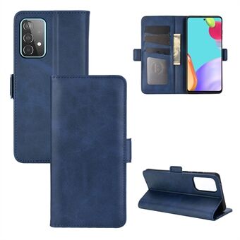 Full Protection Dual Magnetic Clasp Folio Flip Leather Cover Case for Samsung Galaxy A52 4G/5G / A52s 5G