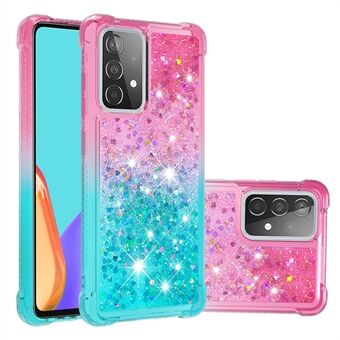 Anti-scratch Gradient Glitter Quicksand TPU Phone Casing for Samsung Galaxy A52 4G/5G / A52s 5G