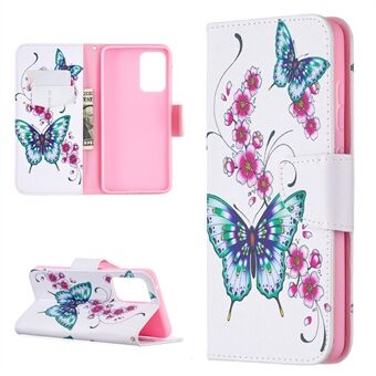 Wallet Stand Design Pattern Printing Folio Flip Leather Phone Shell for Samsung Galaxy A52 4G/5G / A52s 5G