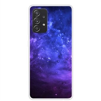 Starry Sky Pattern Printing TPU Soft Cell Phone Case for Samsung Galaxy A52 4G/5G / A52s 5G