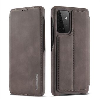 LC.IMEEKE Retro Style Protector Stand Leather Case with Card Holder for Samsung Galaxy A52 4G/5G / A52s 5G