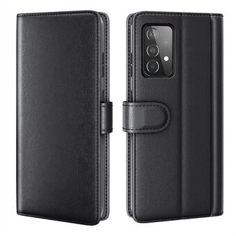 Split Leather Wallet Stand Protective Shell for Samsung Galaxy A52 5G / 4G Cell Phone Accessories