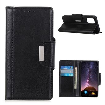 Wallet Stand Design PU Leather Phone Case Full Protection for Samsung Galaxy A02s (EU Version)