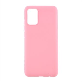 Solid Color Matte Soft TPU Phone Cover Case for Samsung Galaxy A02s (EU Version)