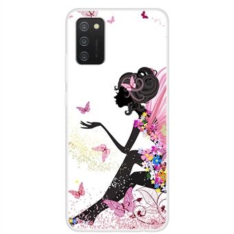 Full Protection Pattern Printing TPU Phone Cover Case for Samsung Galaxy A02s (EU Version)