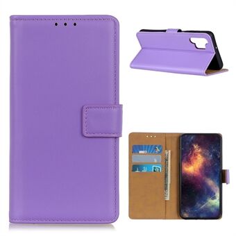 For Samsung Galaxy A32 4G (EU Version) PU Leather Magnetic Flip Case Stand Shockproof Wallet Phone Cover