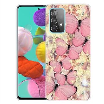 Pattern Printing Soft TPU Phone Cover Case for Samsung Galaxy A32 4G (EU Version)