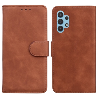 Magnetic Closure Wallet Stand PU Leather Case for Samsung Galaxy A32 4G (EU Version)