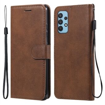 KT Leather Series-2 Solid Color Wallet Leather Stand Case for Samsung Galaxy A32 4G