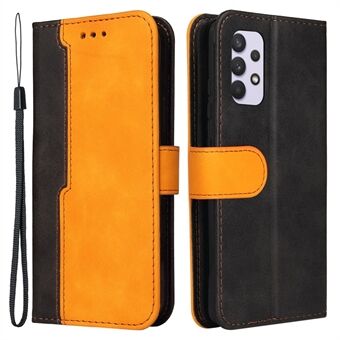 Business Style Dual-color Splicing Design Well-protected Phone Case for Samsung Galaxy A32 4G (EU Version)