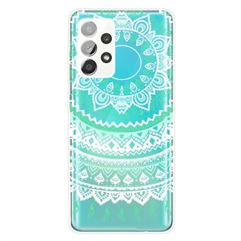 Mandala Pattern Printing Comprehensive Protection TPU Phone Case Cover for Samsung Galaxy A32 4G (EU Version)