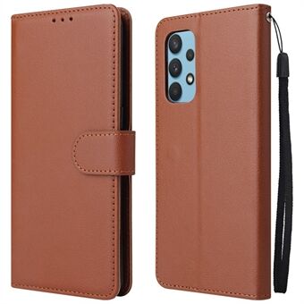 For Samsung Galaxy A32 4G (EU Version) Stand Wallet Phone Case PU Leather Anti-fall Protection Cover