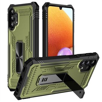 Kickstand Phone Case for Samsung Galaxy A32 4G (EU Version) Shockproof TPU + PC Phone Cover