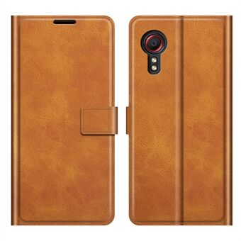 Wallet Design Leather Phone Stand Shell for Samsung Galaxy Xcover 5/Xcover 5S