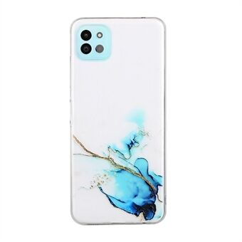 Marble Pattern [Precise Hole Opening Design] Soft TPU Case for Samsung Galaxy A22 5G (EU Version)