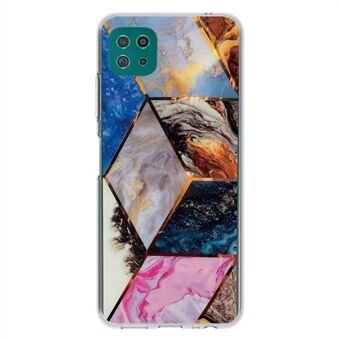 Marble Pattern TPU Cover Protector Case for Samsung Galaxy A22 5G (EU Version)