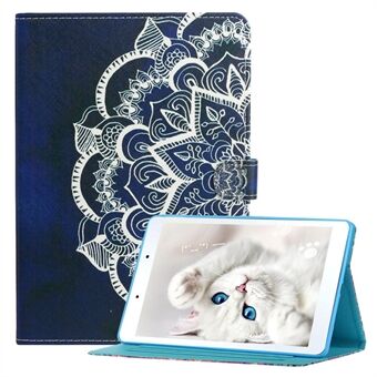 Trendy Pattern Printing PU Leather Card Holder Case with Stand for Samsung Galaxy Tab A7 Lite 8.7 inch T220 / T225