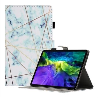 Full Body Protective Patterned Leather Stand Case with Card Slots for Samsung Galaxy Tab A7 Lite 8.7 T220 / T225