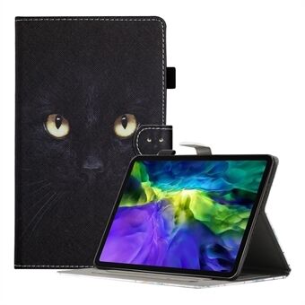 Full Body Protective Patterned Leather Stand Case with Card Slots for Samsung Galaxy Tab A7 Lite 8.7 T220 / T225