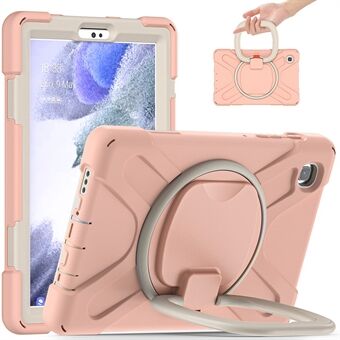 PC + Silicone Combo Hybrid Case with 360 Degree Rotary Kickstand for Samsung Galaxy Tab A7 Lite 8.7-inch