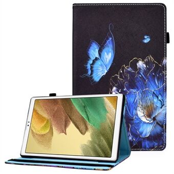 Elastic Band Design Pattern Printing Stand Card Holder Cover Case for Samsung Galaxy Tab A7 Lite 8.7-inch SM-T220 (Wi-Fi) / SM-T225