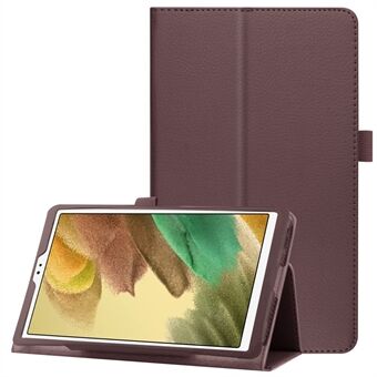 Lightweight Slim Litchi Texture PU Leather Folio Cover Stand Case for Samsung Galaxy Tab A7 Lite 8.7-inch