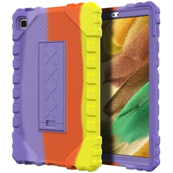 Multi-Color Camouflage Design Integrated Kickstand Thickened Hybrid Tablet Cover for Samsung Galaxy Tab A7 Lite 8.7-inch T220/T225 (2021)