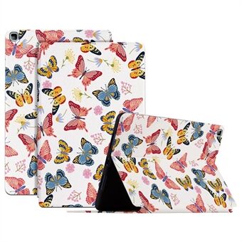 For Samsung Galaxy Tab A7 Lite 8.7-inch (T500) Butterfly Printed Protective Cover Butterfly Printed PU Leather Case Shockproof Tablet Case with Stand