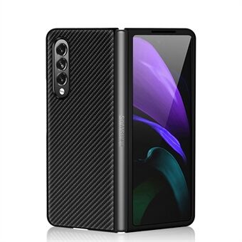 Carbon Fiber Design Slim Thin Shockproof Full Protection PC Phone Case for Samsung Galaxy Z Fold3 5G