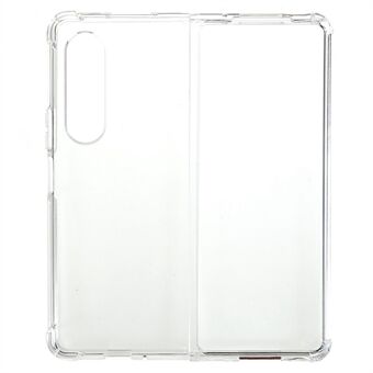 For Samsung Galaxy Z Fold3 5G Wear-resistant Anti-scratch Transparent Mobile Phone Cover Case