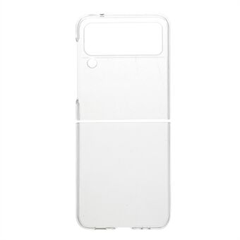 Ultra Slim Fit Plastic Hard PC Mobile Phone Case Cover For Galaxy Z Flip3 5G - Transparent