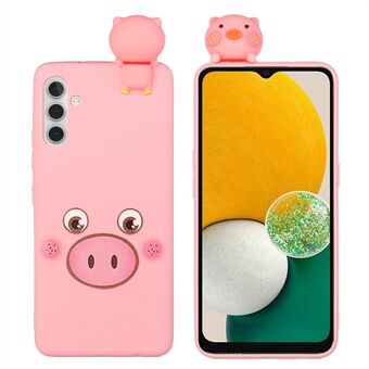 For Samsung Galaxy A13 5G YX Pattern Printing Design 3D Cute Cartoon Animals Soft TPU + PVC Shockproof Protective Case Cover