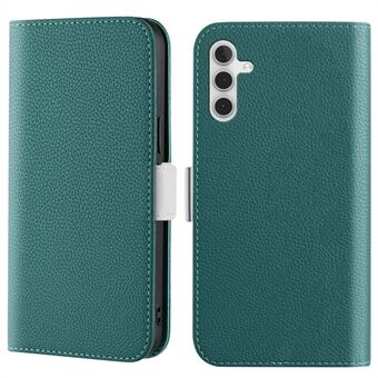 For Samsung Galaxy A13 4G / 5G / A04s 4G (164.7 x 76.7 x 9.1 mm) Candy Color Litchi Texture Shockproof Leather Case Anti-scratch Wallet Stand Phone Cover