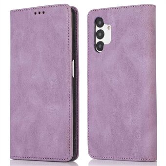 For Samsung Galaxy A13 5G Magnetic Auto Closing Phone Case PU Leather Stand Wallet Folio Flip Phone Cover