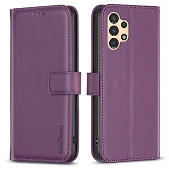 BINFEN COLOR BF17 Leather Case for Samsung Galaxy A13 4G / 5G Stand Cell Phone Wallet Cover