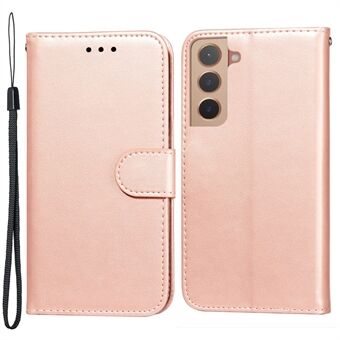 Anti-scratch Phone Covering TPU+PU Leather Wallet Stand Flip Smart Phone Case for Samsung Galaxy S22 5G