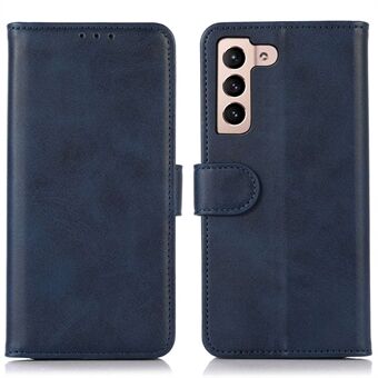 For Samsung Galaxy S22 5G Lightweight PU Leather Stand Design Great Texture Wallet Phone Case Magnetic Design Protective Phone Cover