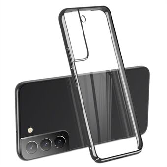 X-LEVEL for Samsung Galaxy S22 5G Fall Proof Electroplating PC Phone Cover Slim Transparent Back Case